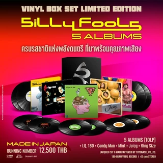 GMM MUSIC : Vinyl Box Set Limited Edition Silly Fools 5 Albums (10 LPs)