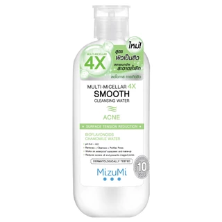 MIZUMI - Multi-Micellar 4X Smooth Cleansing (500g.) มิซึมิ มัลติ-ไมเซล่า โฟร์เอ็กซ์ สมูธ คลีนซิ่ง วอเตอร์
