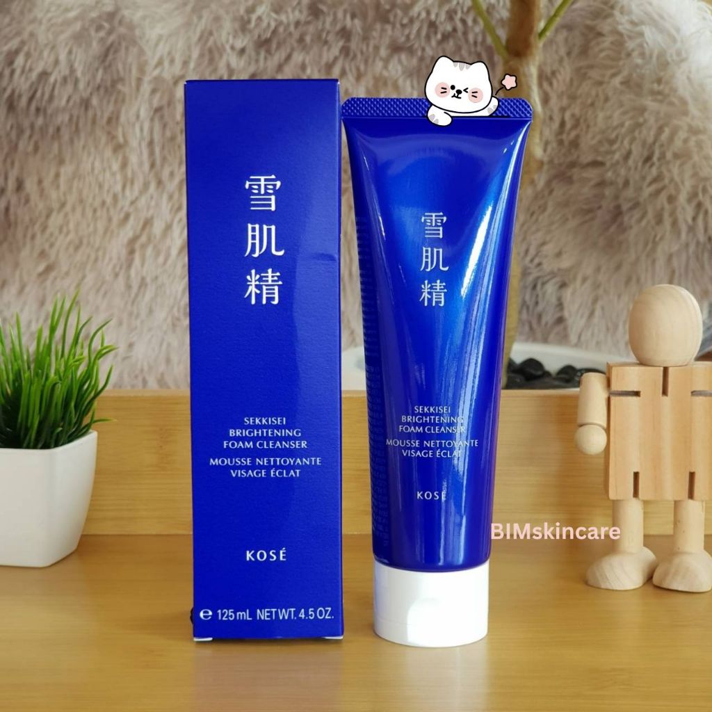 KOSE sekkisei Brightening Foam Cleanser 124ml