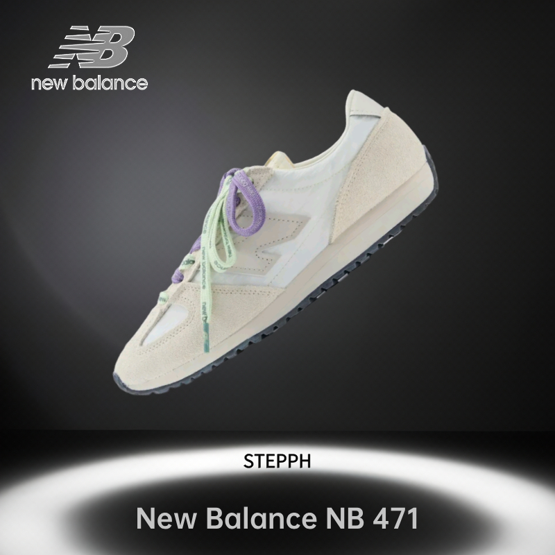 ของแท้ 100%-New Balance NB 471 off-white  Low Sneakers U471AJ