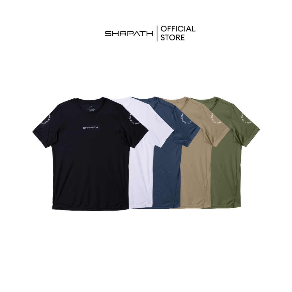 SHRPATH Unisex Light Running Shirt SH1002 - เสื้อวิ่งน้ำหนักเบา