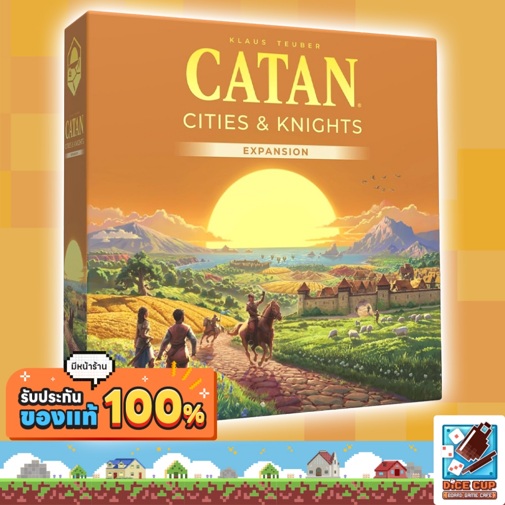 [ของแท้] Catan Cities & Knights 6th Edition Board Game