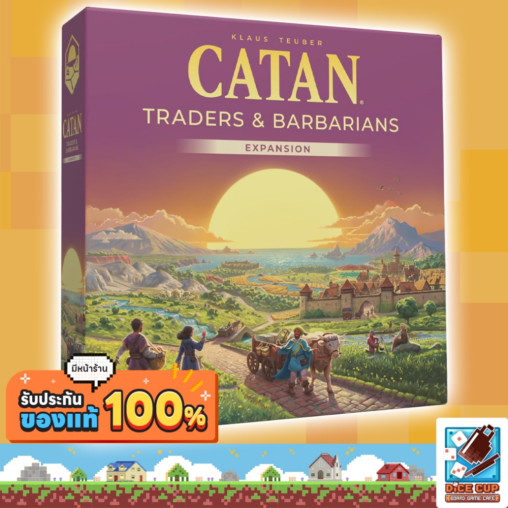 [ของแท้] Catan Traders & Barbarians 6th Edition Board Game