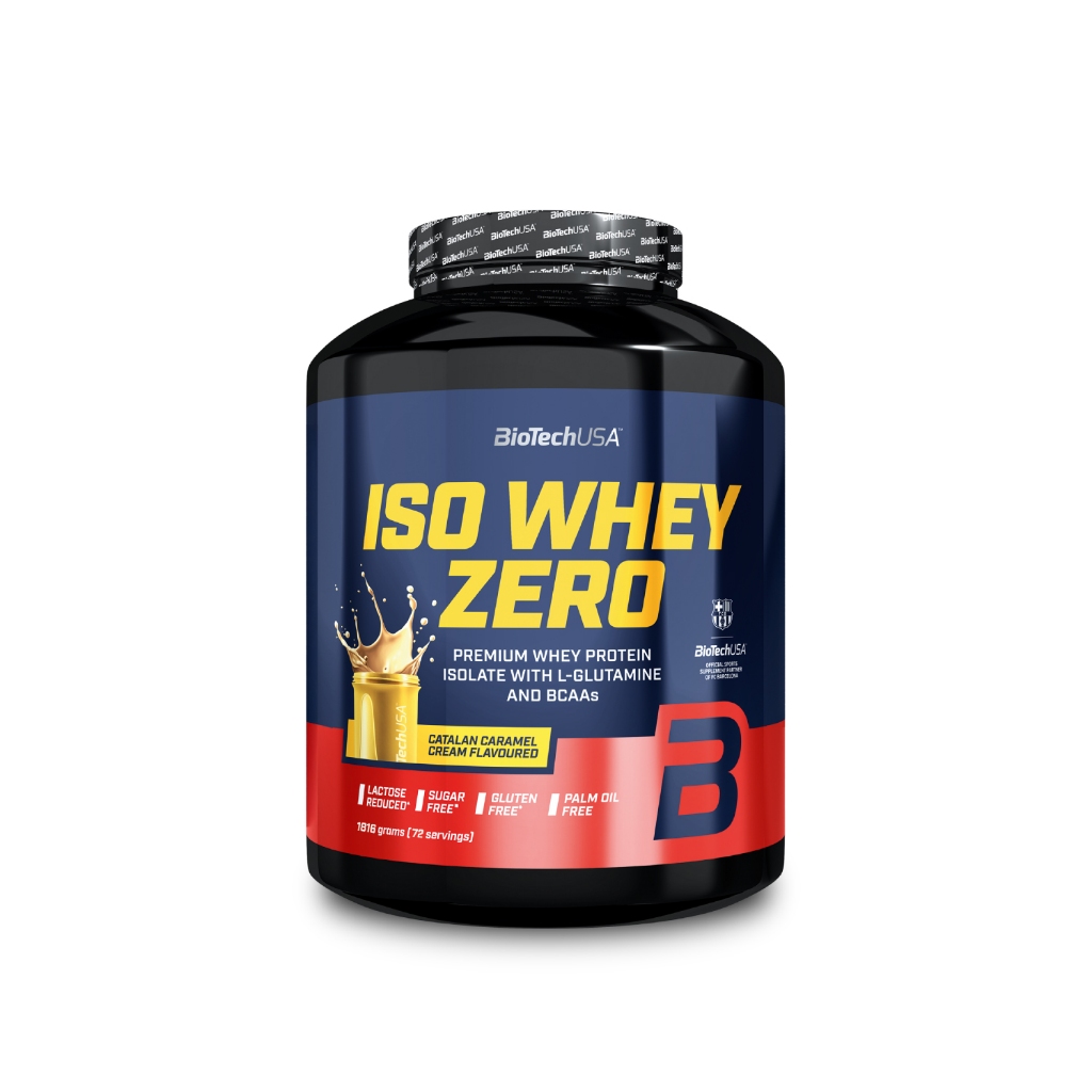 BioTechUSA Iso Whey Zero   Catalan Caramel Cream ( Limited Edition )  เวย์โปรตีน เพิ่มกล้ามเนื้อ