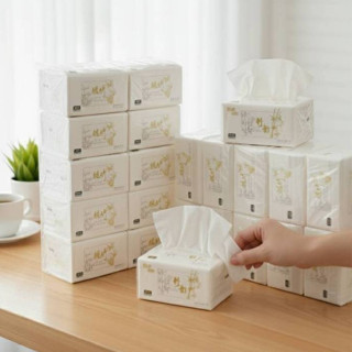 ทิชชู่ 2 แพ็ค 20ห่อ ไผ่ทองชุดขายดี ทิชชู่ยกแพ็ค ทิชชู่พกพา ท…