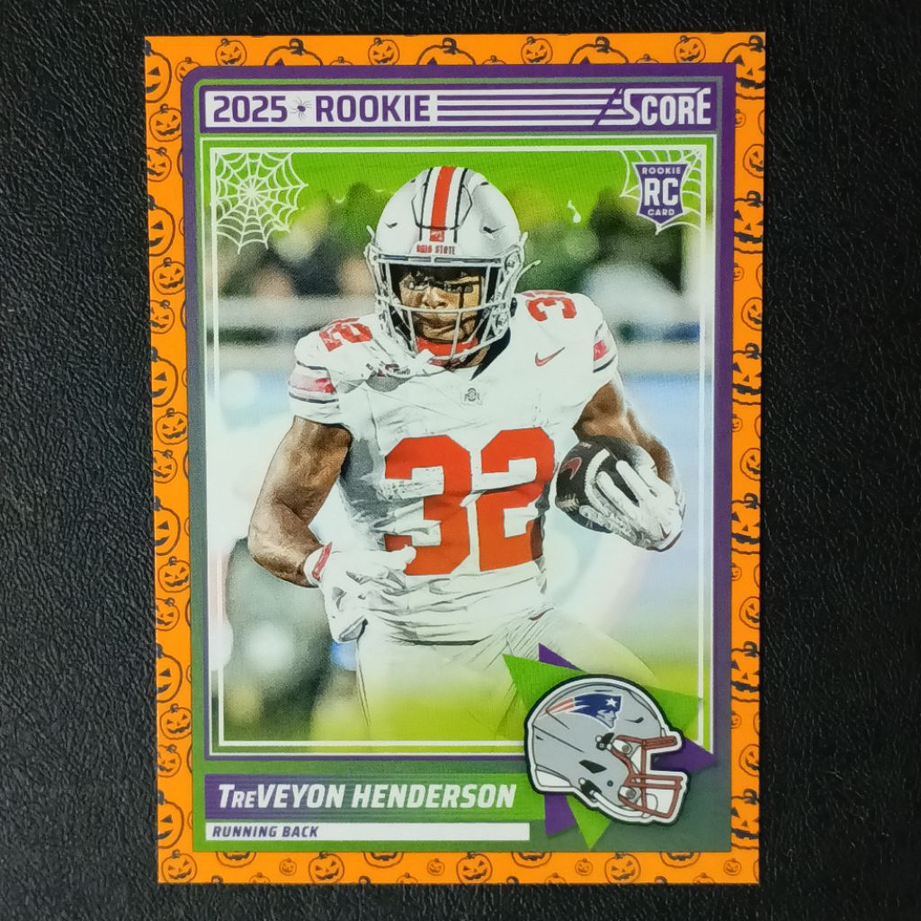 การ์ดอเมริกันฟุตบอล เรท ROOKIE (RC) 2025 PANINI SCORE-A-TREAT NFL AMERICA FOOTBALL TRADING CARDS