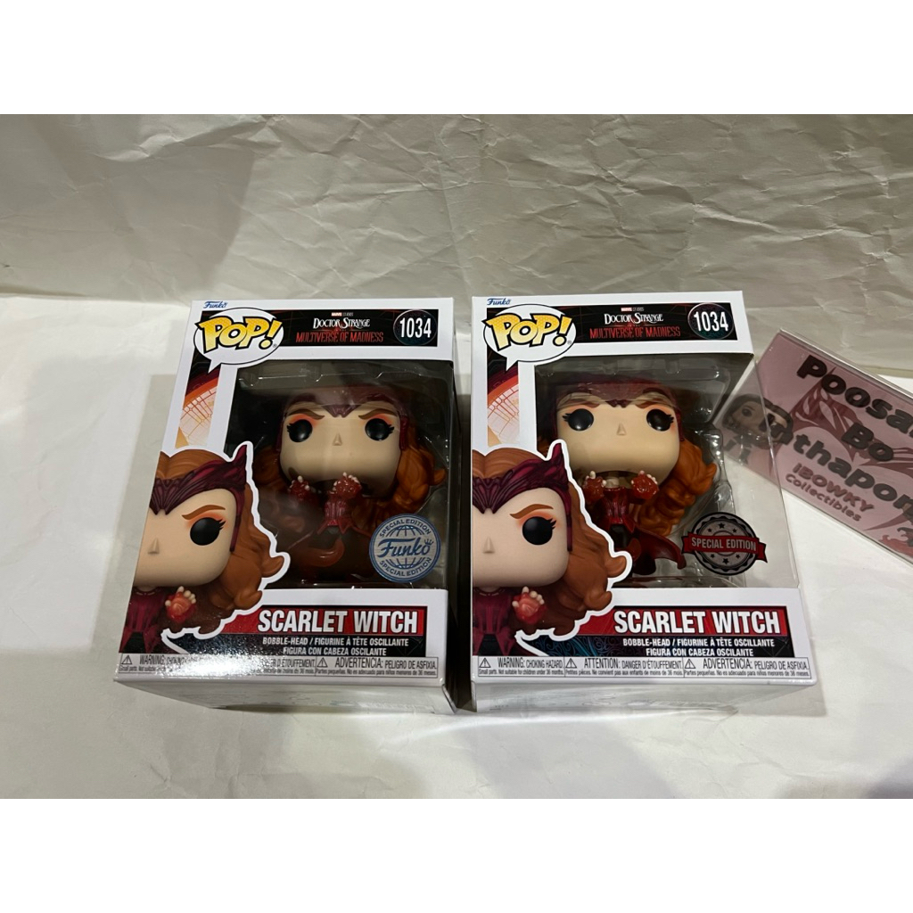 ✅Funko Pop! Marvel Doctor Stranger - Scarlet Witch No.1034 Special Edition Exclusive