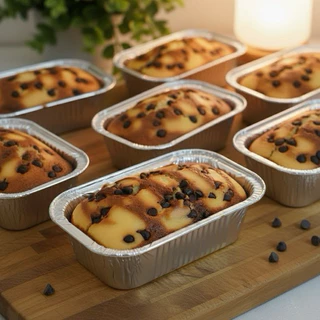 มีส่งด่วน! Banana Cheese Cake เค้กกล้วยหอมชีสพรีเมี่ยม มีชิปช็อกโกแลต (UFM-9)