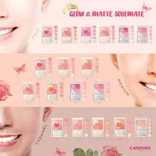 [แท้🇯🇵/ส่งด่วน⚡] CANMAKE Glow Fleur Cheeks บลัชออนดอกไม้ เนื้อฝุ่นโปร่งแสง ปัดแก้มดอกไม้ บลัชออนเนื้อฝุ่น