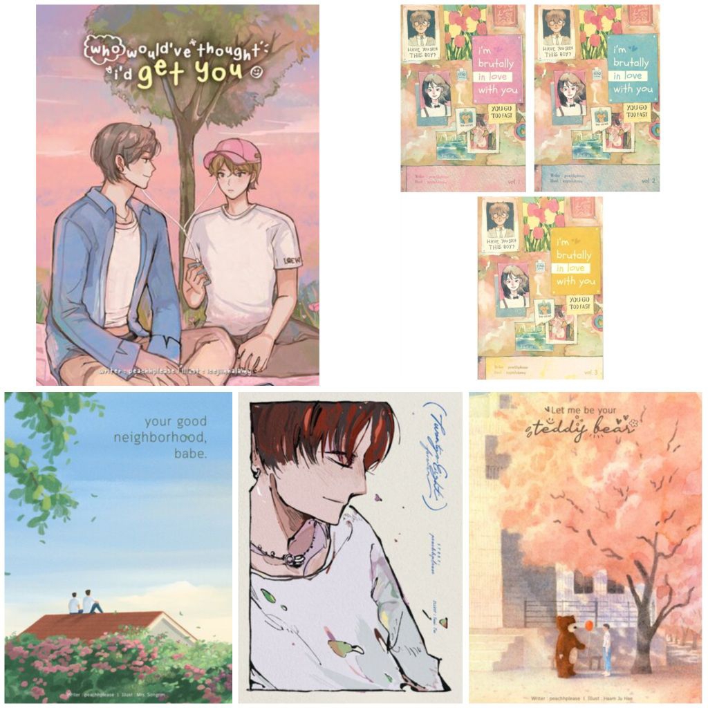 นิยายวาย นักเขียน Peachhplease (แต่ง ด้วงกับเธอ)