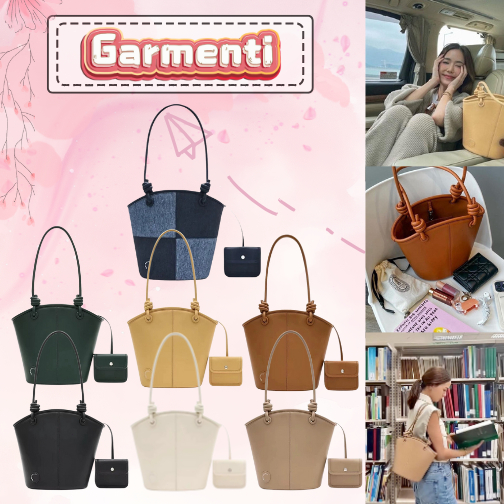 【🛒พร้อมส่ง】GARMENTI - DAILY TOTE BAG กระเป๋าทรงถัง | ของแท้100% | กระเป๋าสะพายข้