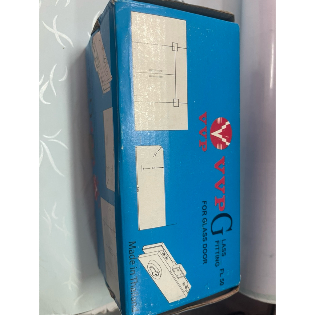 กุญแจล็อคประตูกับพื้น FL50  VVP