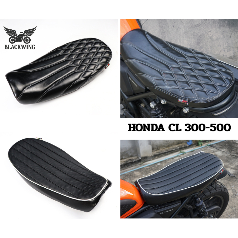 เบาะมอเตอร์ไซค์ Honda CL300 / CL500 Vintage Custom Seat คุณภาพพรีเมียม ตรงรุ่น สำหรับ CL Series