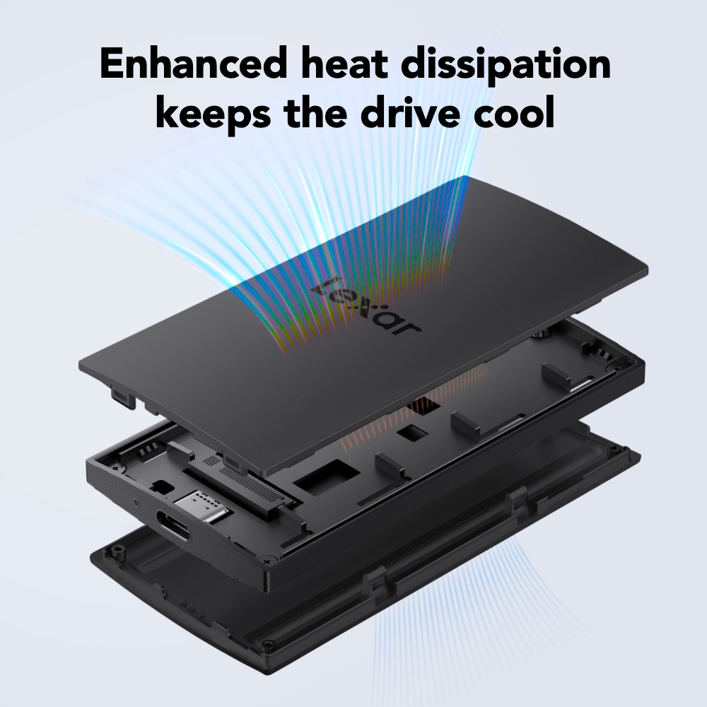 เอสเอสดีพกพา Lexar PortableSSD SL300 2TB 2 in 1 USB-C / USB-A (LSL300002T-RNBNG)_4