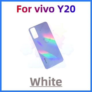 ฝาครอบด้านหลังสำหรับ Vivo Y20 Y20i Y12A Y12S ตัวเรือนด้านหลังกรอบกลาง