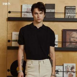 BARON JK POLO เสื้อโปโลคอปกดีไซน์มินิมอลแบบ Old Money