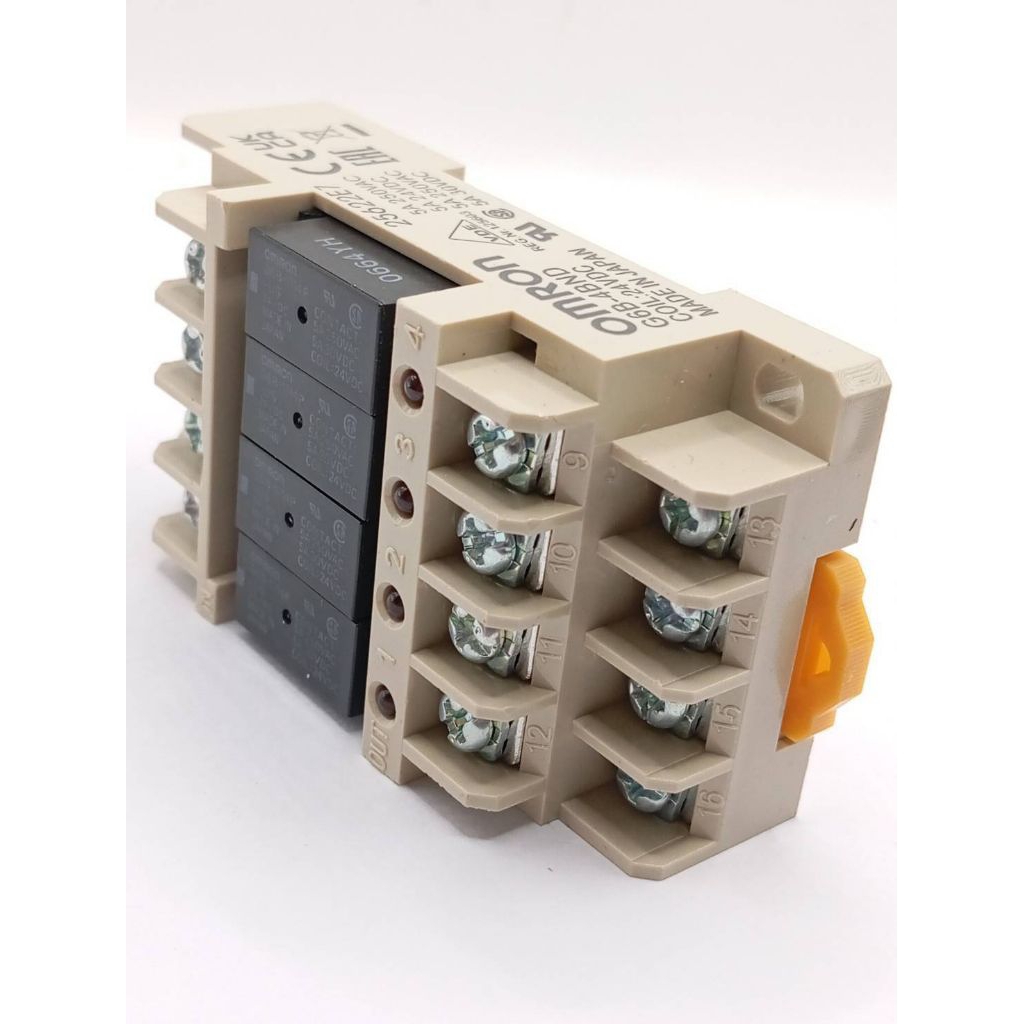 ร้านในกทม G6B-4BND. 5V12V24V จาก Omron คุณภาพสูง ใช้งานได้หลากหลายในอุตสาหกรรม รีเลย์ G6B-1114P  12v, 24v และ 5v