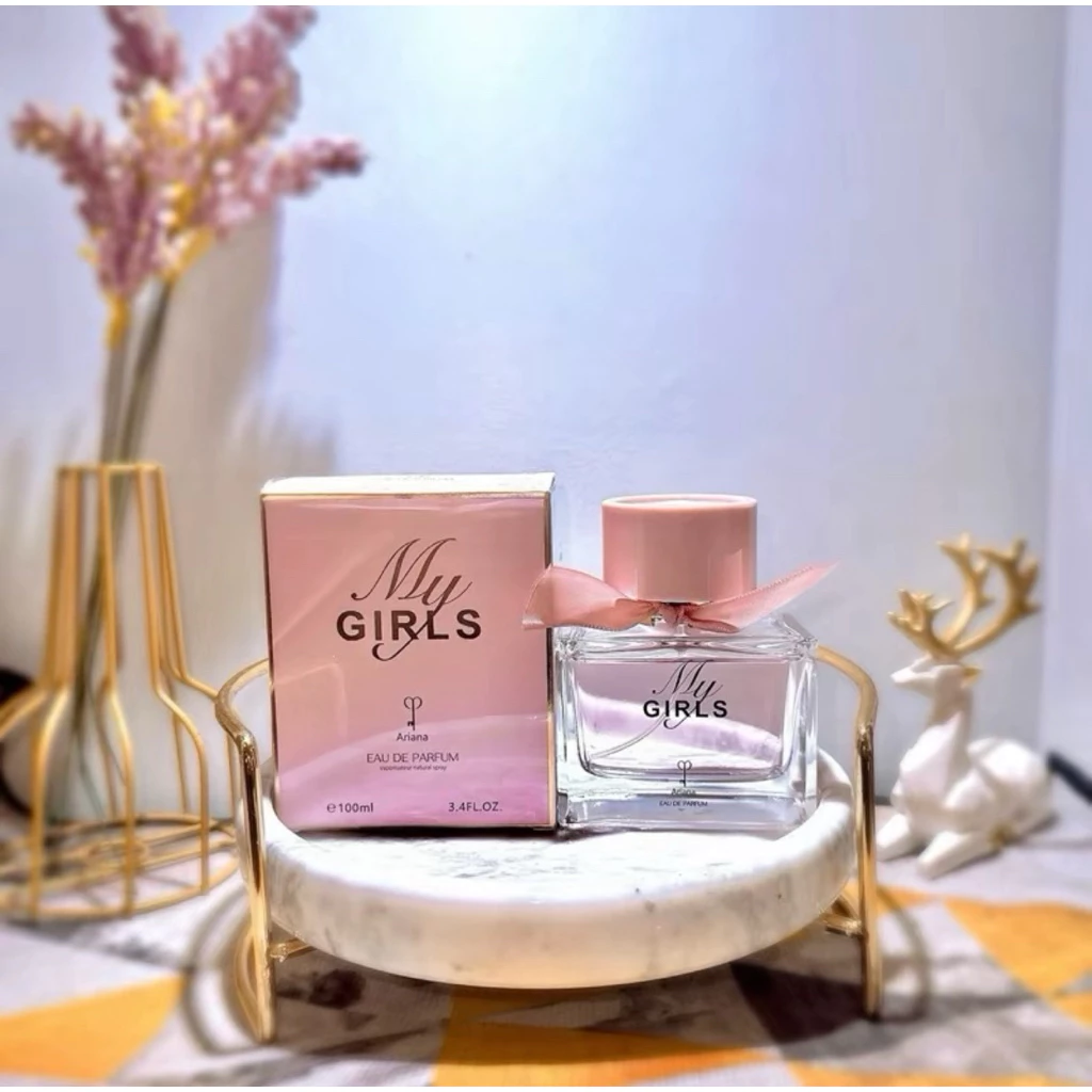 น้ำหอมแท้กลิ่นGirls Ariana (เบอบลัช ขนาด100ml.) ⚡️ส่งไว 🚚ส่งของทุกวัน