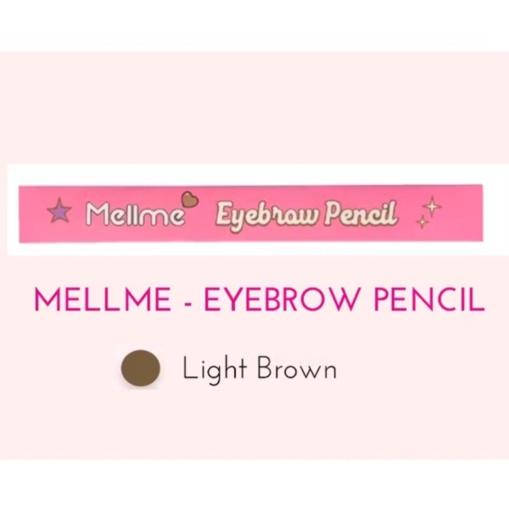 ดินสอเขียนคิ้ว MELLME 0.25 กรัม หัวแปรงในตัว ใช้งานง่าย