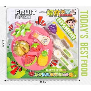 ⎡พร้อมส่ง🇹🇭⎤🍓 พุดดิ้งของเล่นสตรอเบอร์รี่ ชุดให้อาหารจำลอง ของเล่นทำอาหารเล่นบ้าน วัสดุ ABS ปลอดภัยสำหรับเด็ก
