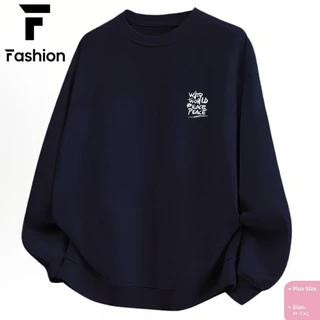 เสื้อกันหนาวคู่รัก Unisex ไซส์ใหญ่ ทรงโอเวอร์ไซส์เท่ๆ นําเข้าผ้าดี ใส่สบายมาก ราคาถูก