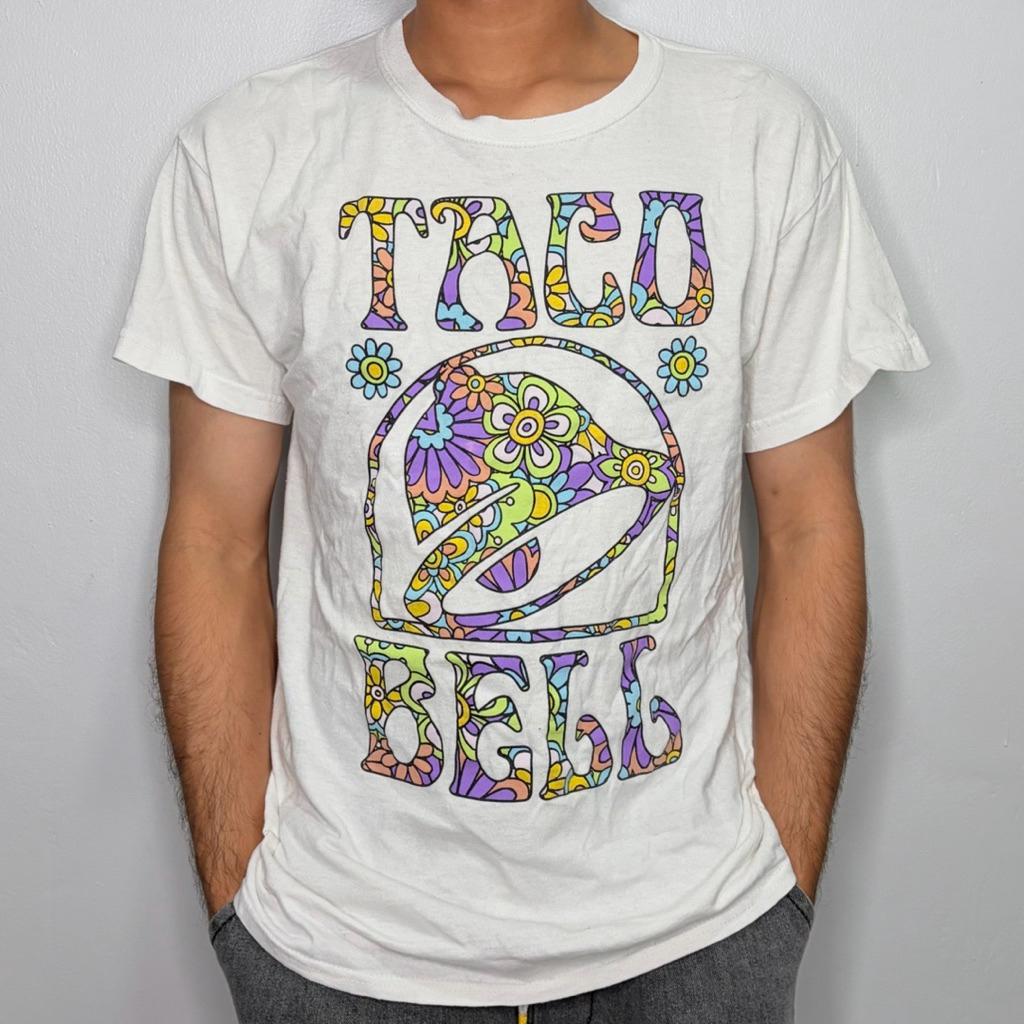 เสื้อมือสองลาย Taco bell