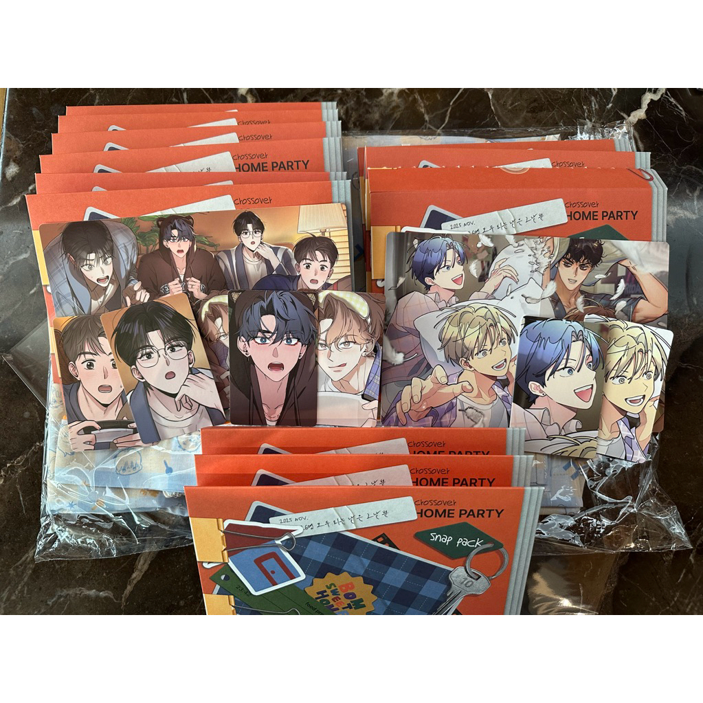 Crossover Home Party Snap Pack เลือกเรื่องได้ youth report 1995 Sketch One-room TA