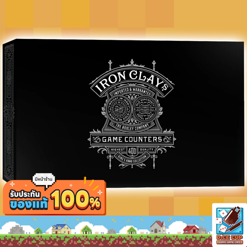 [ของแท้] Iron Clays 400 - Printed Box Board Game