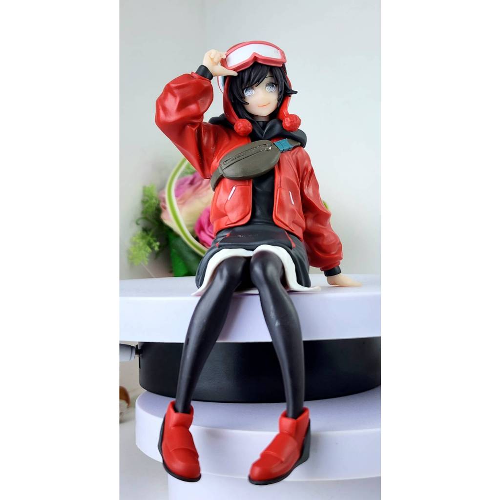 ฟิกเกอร์ Sega RWBY: Ice Queendom Premium Perching Ruby Rose Figure เป็นฟิกเกอร์รางวัล ซีรีส์ RWBY: I