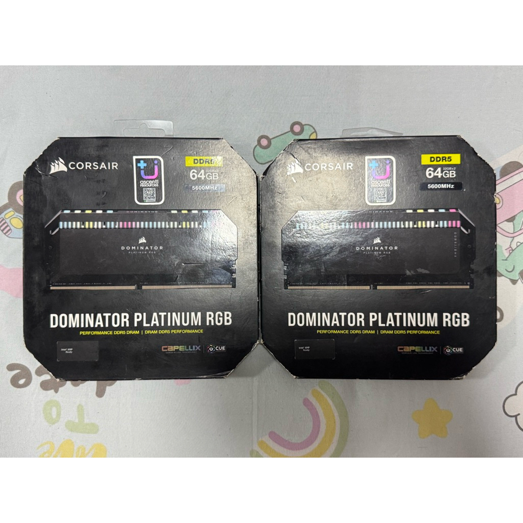 (มือสอง) RAM DDR5 64GB (32x2) 5600MHz Corsair Dominator Platinum - ประกัน LT Ascenti