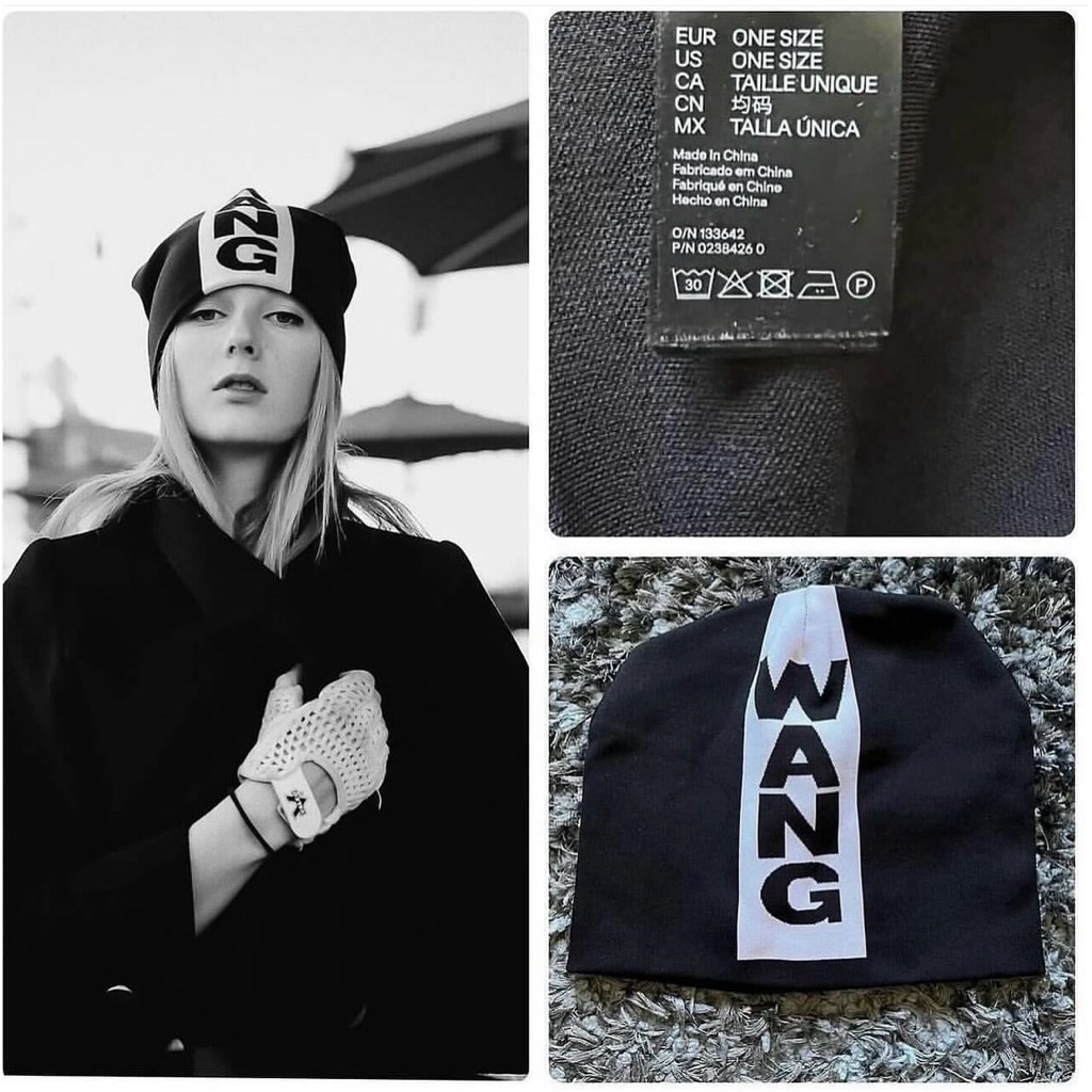 หมวกAlexander wang x hm Beanie one size