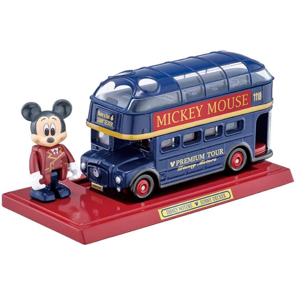 Takara Tomy Mall Original Dream Tomica SP Disney Motors Sunny Decker Mickey Mouse