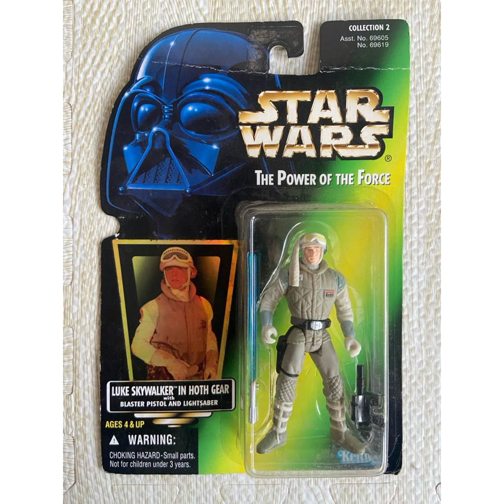 แอ็กชั่นฟิกเกอร์ Star Wars The Power of the Force Luke Skywalker In Hoth Gear
