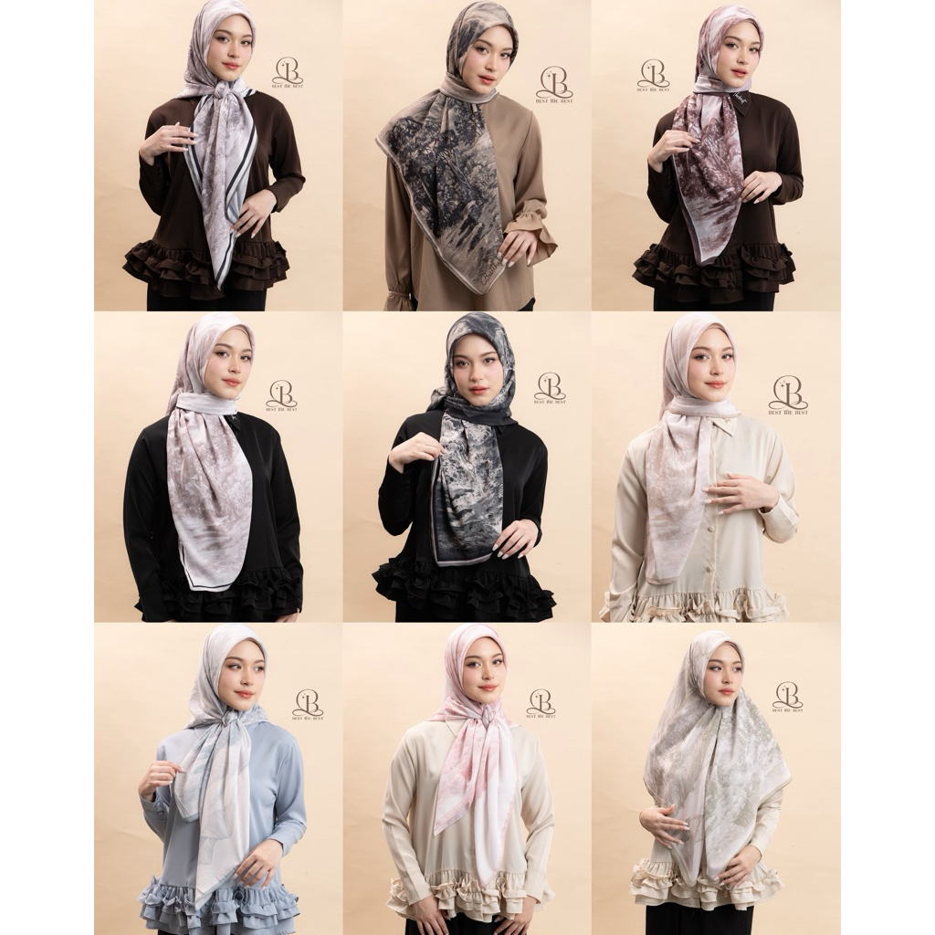 “พร้อมส่ง”Printed hijab By Graphic Designer ฮิญาบพิมพ์ลายลิขสิทธิ์ ผ้าชีฟองเนื้อพรีเมี่ยม
