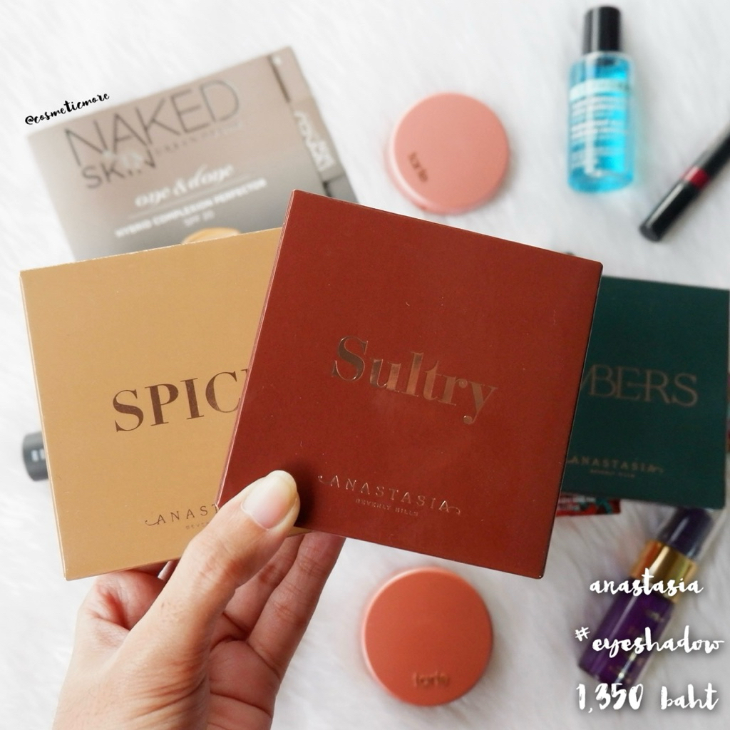 พร้อมส่ง! [ป้ายไทย/มีหลายรุ่น] 🖤 anastasia sultry/spice/embers mini eyeshadow palette