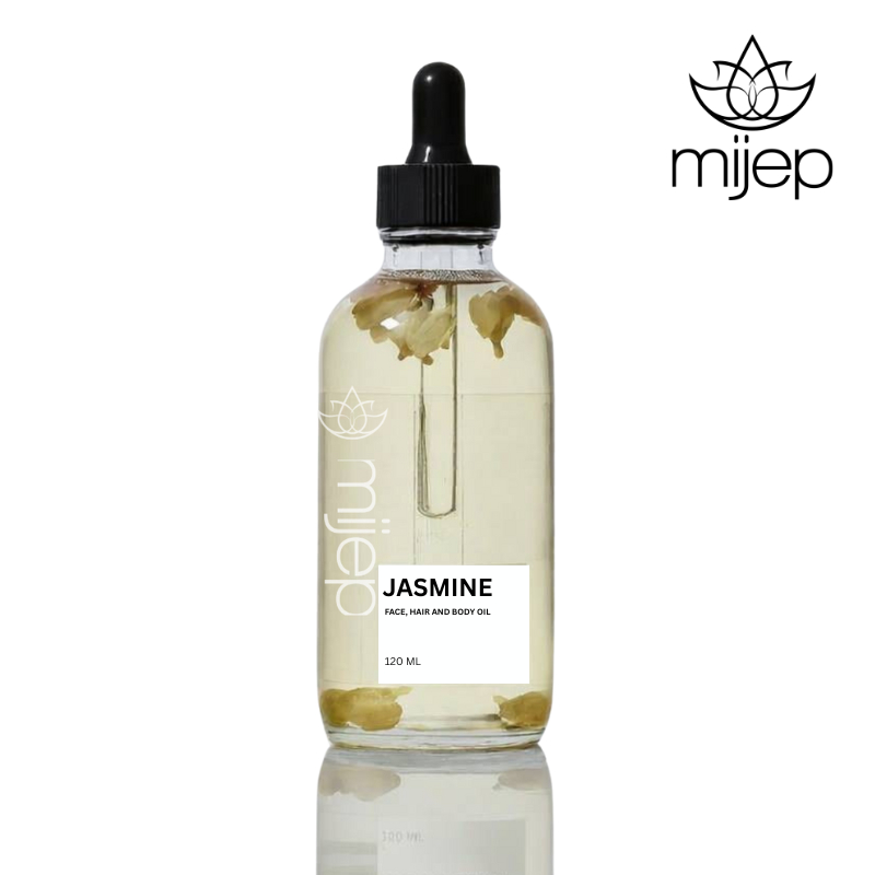 Natural Jasmine Oil - Multi Use Oil for Face, Body, Hair & Massage.,aromatica body oil , body oil ตั