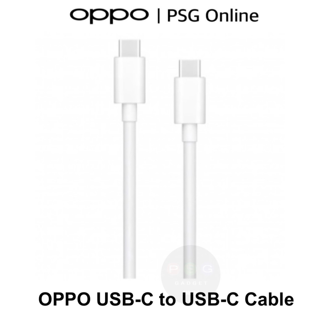 สายชาร์จ OPPO USB-C to USB-C oppo usb-c to usb-c cable ประกันศูนย์ oppo