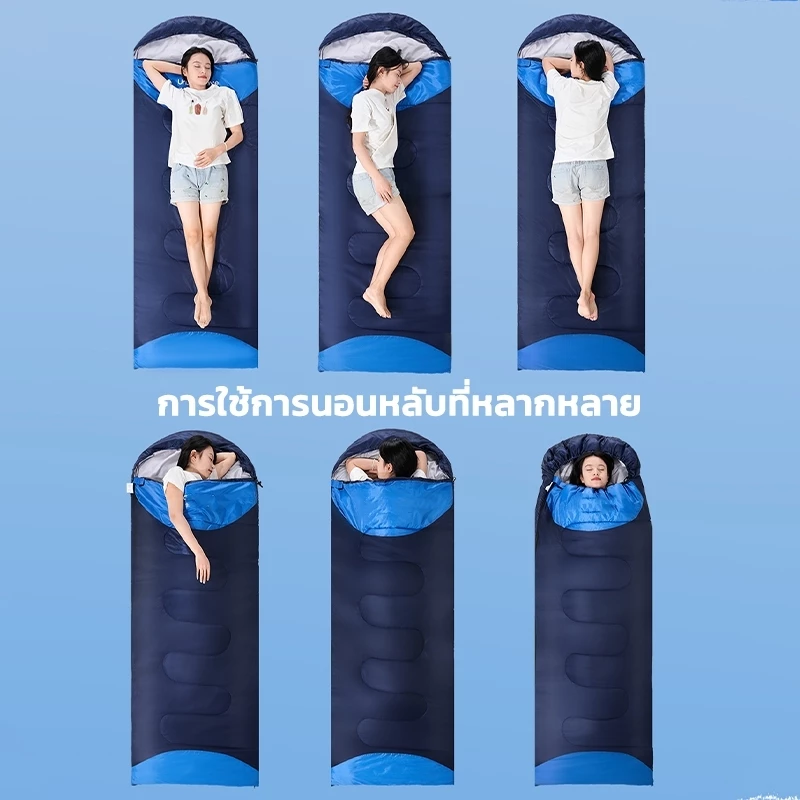 ถุงนอน WAYFARER ใยสังเคราะห์พกพา น้ำหนัก 700/1300 กรัม thumbnail 10