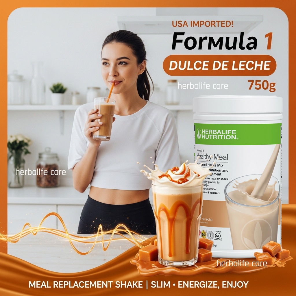 Herbalife Formula1 Dulce De Leche 750g เฮอร์บาไลฟ์ฟอร์มูล่า 1 ดุลเซ่เดอเลช 750ก