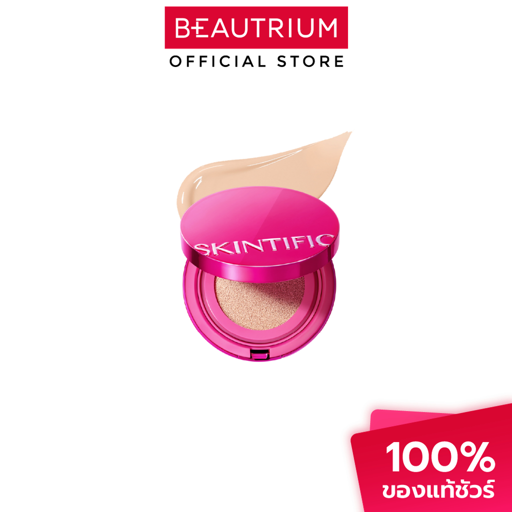 SKINTIFIC Cover Glow Perfect Cushion คุชชั่น 11g