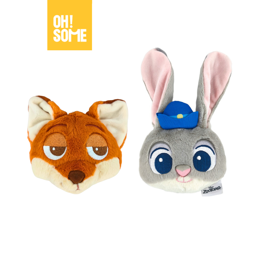 OHSOME x Disney กระเป๋าพับเก็บได้ ลายนิคกับจูดี้ Nick & Judy Folding Bag from Zootopia