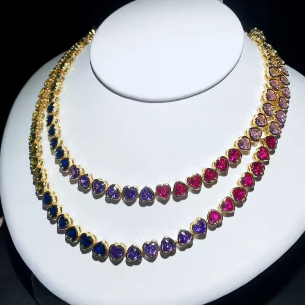 สร้อยคอเพชรCz สร้อยออกงาน