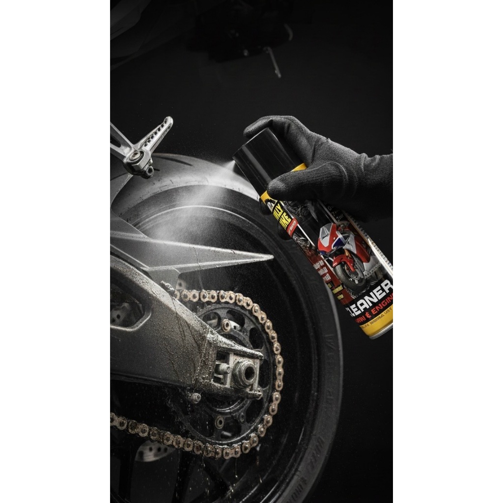 สเปรย์ล้างโซ่ แบบไม่ต้องใช้น้ำ Bully bike