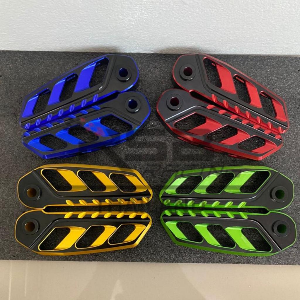 พักเท้าหลัง GIORNO งานCNC อะไหล่แต่งจีออโน่ หลากหลายสีสัน ทนทาน สำหรับมอเตอร์ไซค์