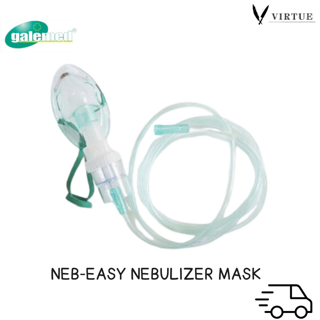 Galemed NEB-EASY NEBULIZER WITH MASK หน้ากากพ่นยา. ชุดหน้ากากพ่นละออง ชุดพ่นละอองเด็ก