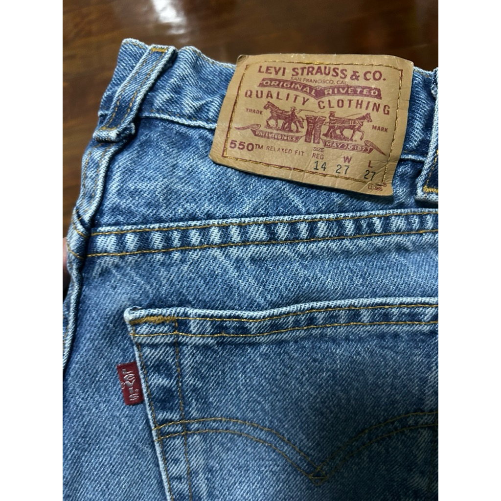 Levi’s 550 ของแท้ เอวเล็ก