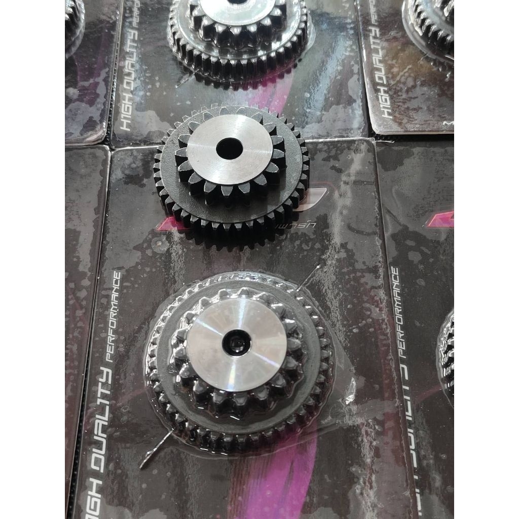 เฟืองสตาร์ท W125เฟืองโต ใส่กับไดร์สตาท ทรงฟอซ่าทุกแบรนที่ทำมาใส่เวฟได้ทั้งหมด)  งานหนา เหล็กแข็งสินค้าคุณภาพ - รูปที่ 2