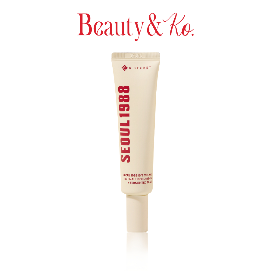 BeautyandKo K-SECRET SEOUL 1988 Eye Cream : Retinal Liposome 4% + Fermented Bean ครีมบำรุงรอบดวงตา