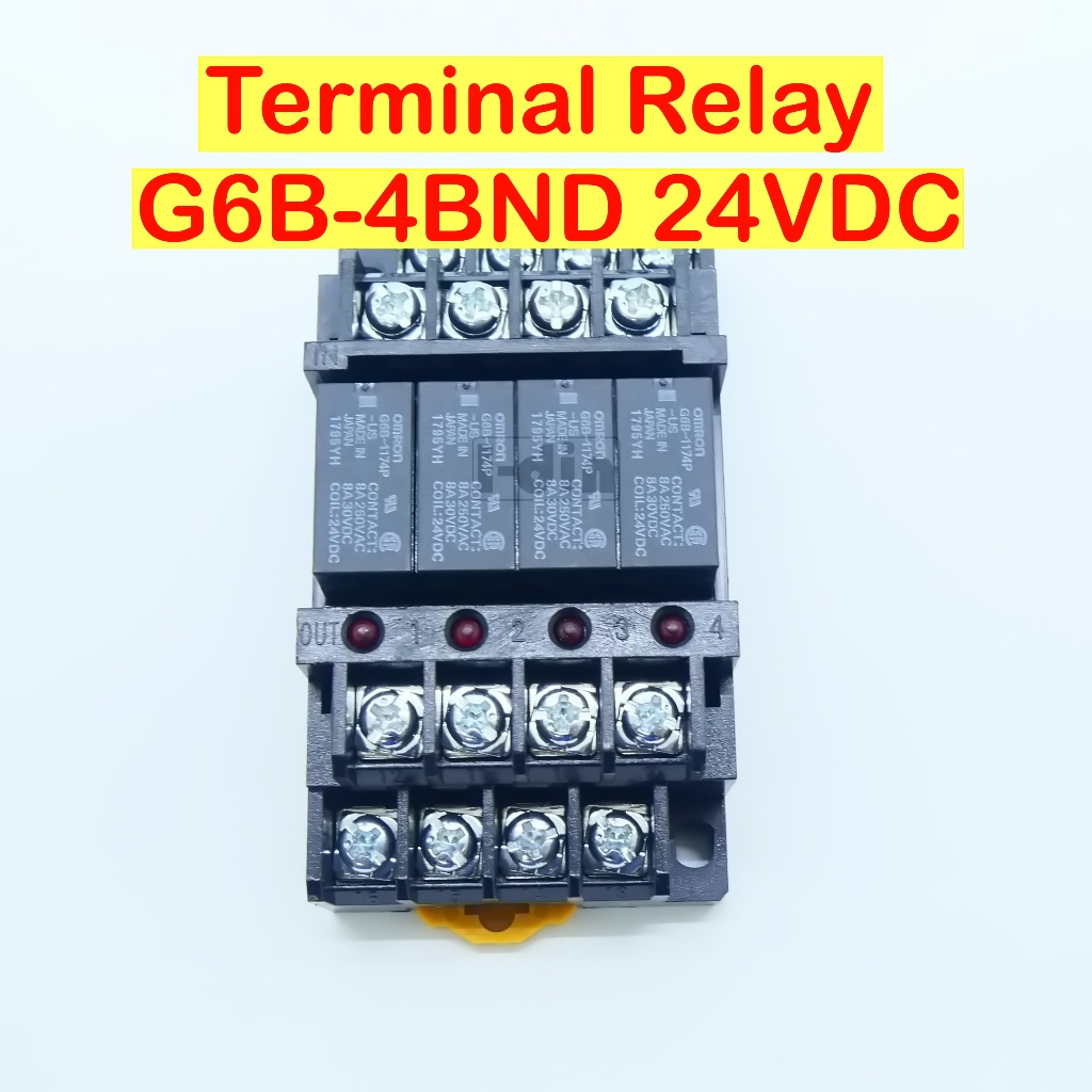 Terminal RELAY G6B-4BND 24VDC