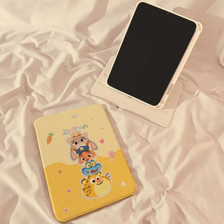 🚚ส่งใน 24 ชม🚚 เคสไอแพด หมุนได้ 360° Air7 Air6 Gen11 ที่ใส่ปากกา Zootopia iPad Gen9 Pro11 12.9 2025